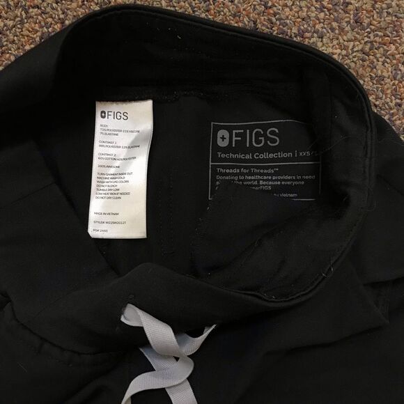Figs Ladies scrubs .Drawstring - Picture 3 of 5